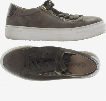 GABOR Sneaker 38,5 in Grün: predná strana