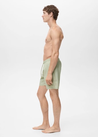 MANGO MAN Badehose 'Seer' in Grün