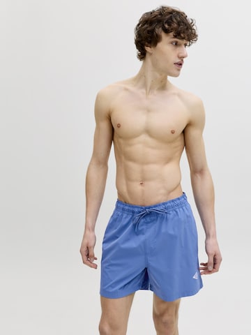 JACK & JONES Badshorts 'JPSTMaui Tropic' i blå