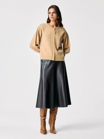 adl Gebreid vest in Beige