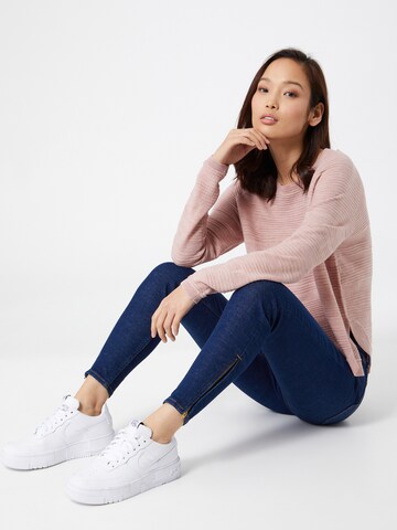ONLY Sweater 'Caviar' in Pink