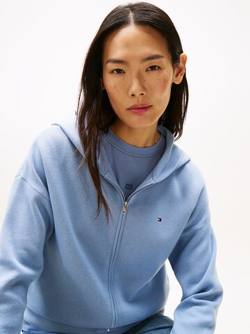 TOMMY HILFIGER Zip-Up Hoodie in Blue