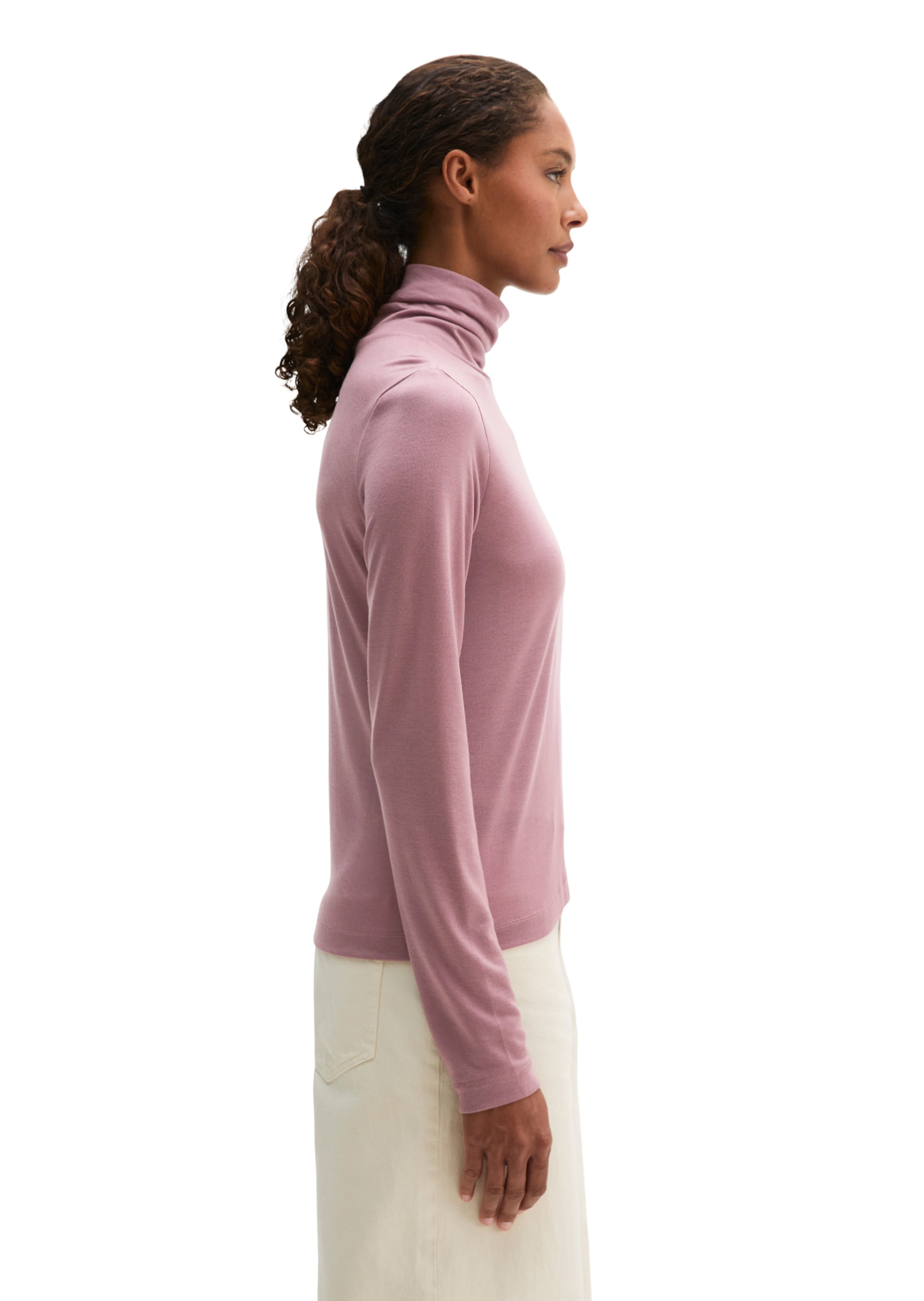 Marc O'Polo Shirt in Purple: side