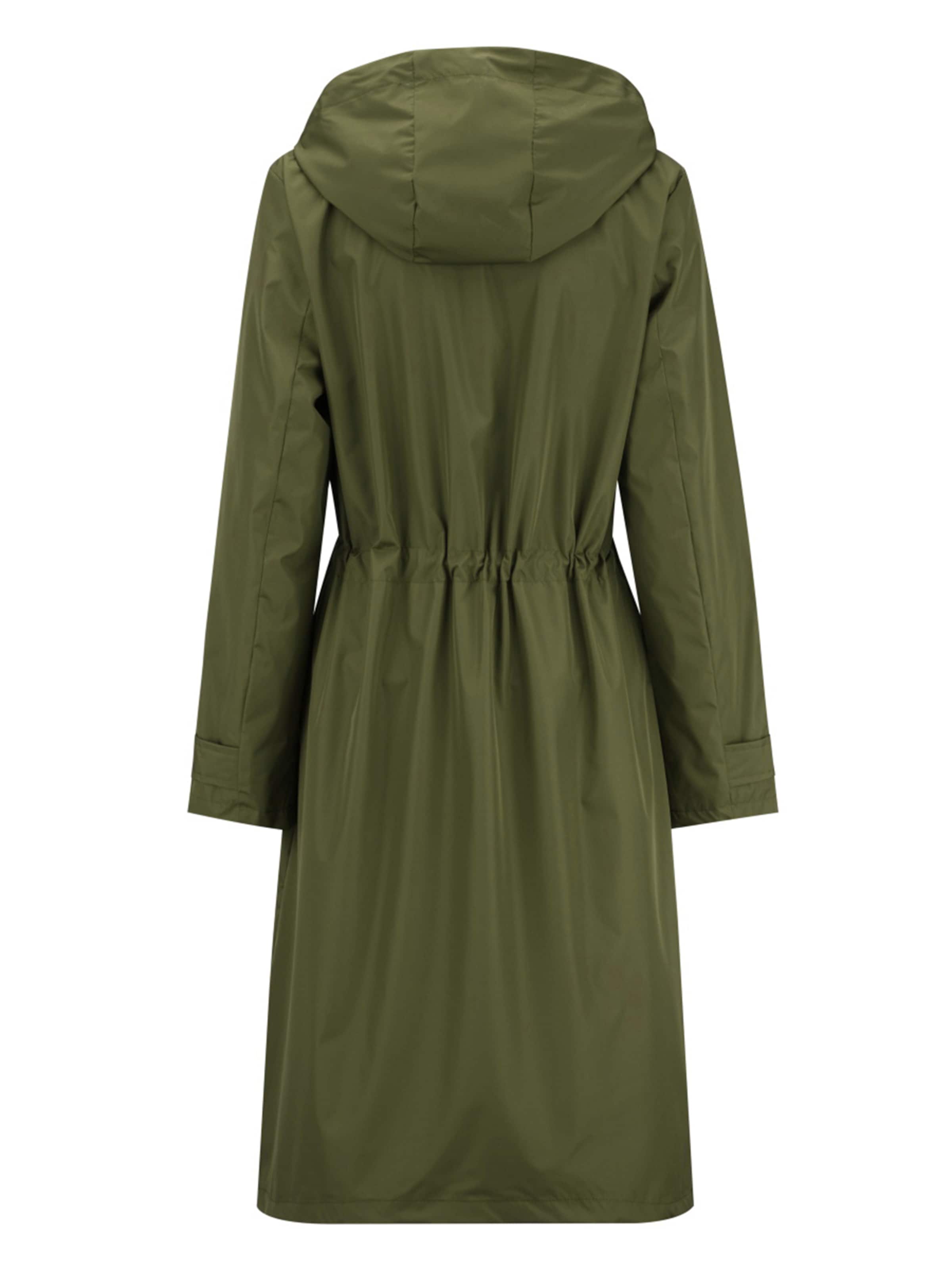 Youthup Between-Seasons Coat in Green