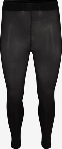 Zizzi Skinny Leggings i sort: forside