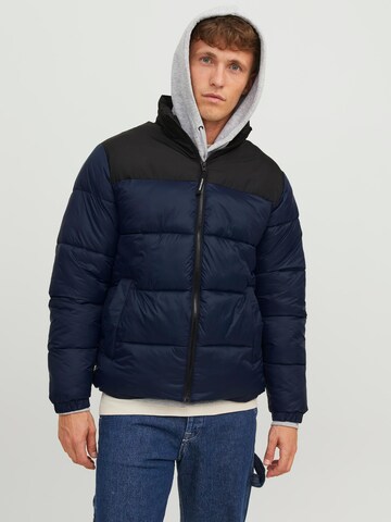 Veste d’hiver 'Toby' JACK & JONES en bleu : devant