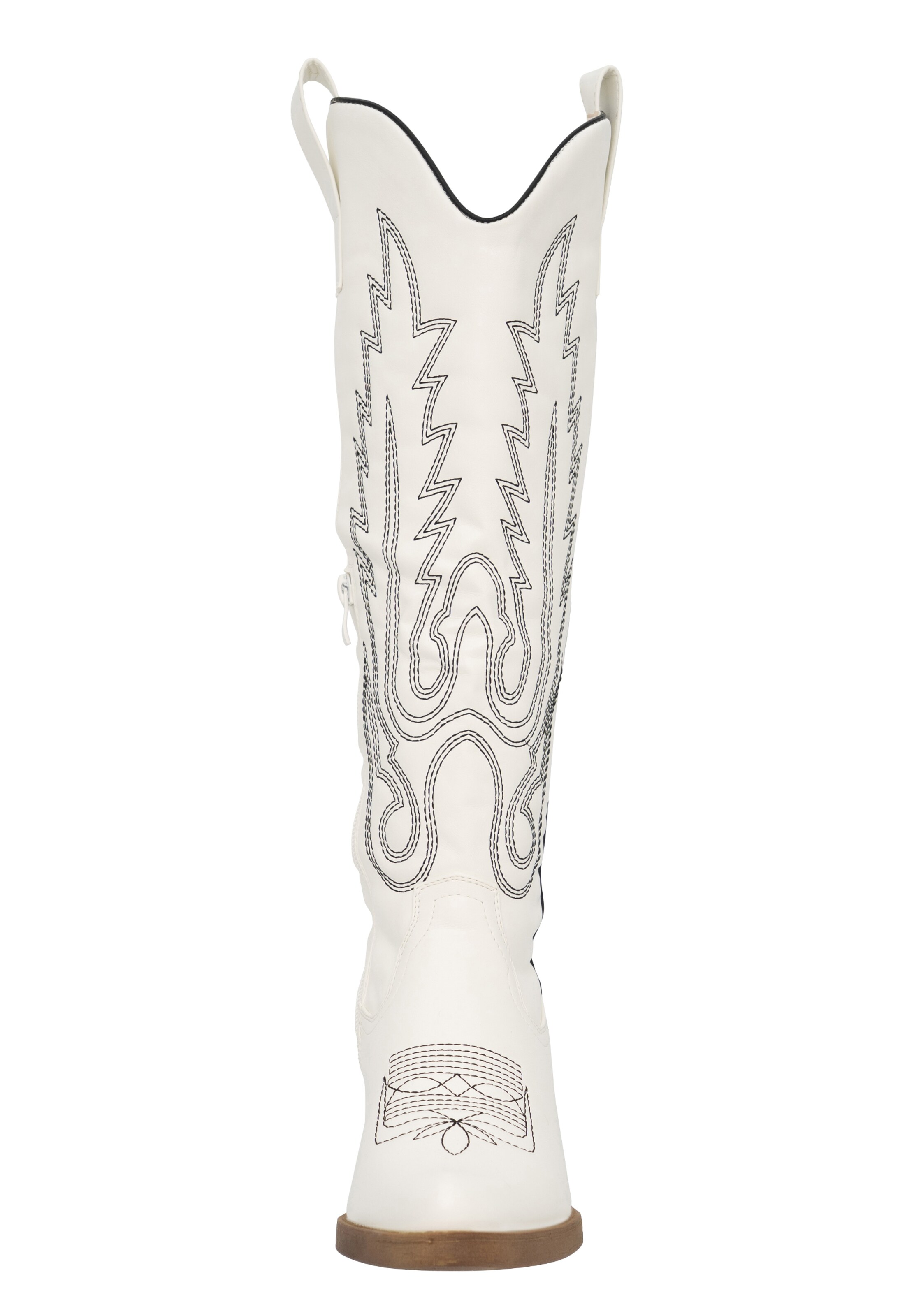 Stivale da cowboy di Salinyang in bianco