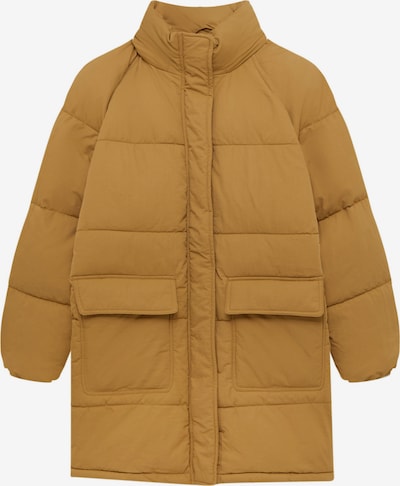 Cappotto invernale Pull&Bear di colore marrone chiaro, Visualizzazione prodotti