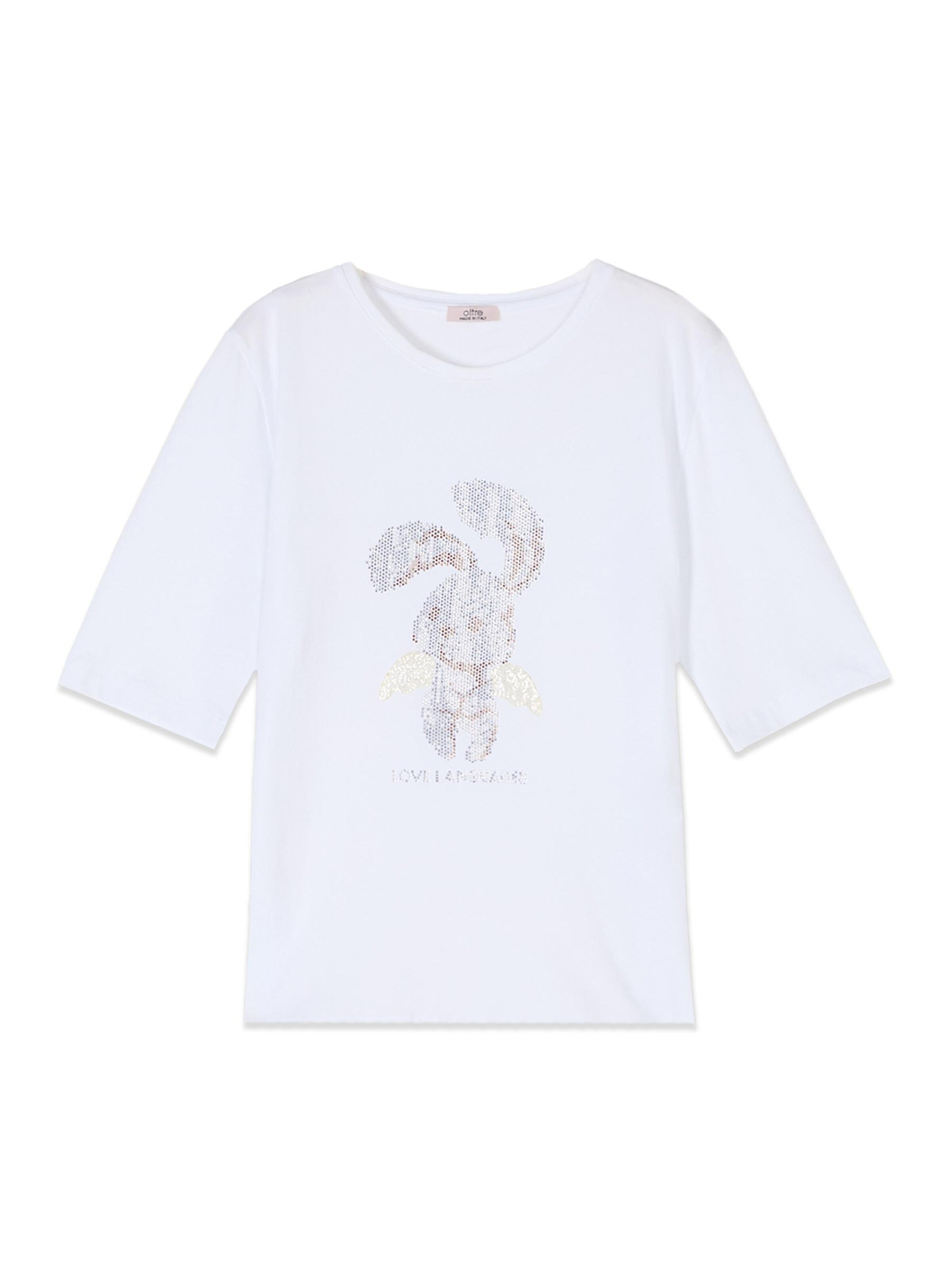 T-shirt oltre en blanc : devant