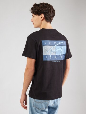 Tommy Jeans Футболка в Черный: спереди