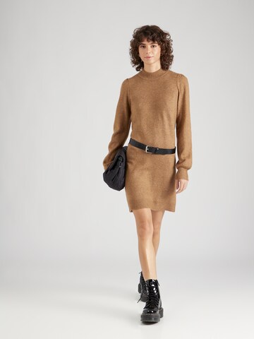 JDY Knitted dress 'Rue' in Brown