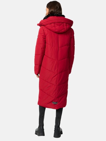 MARIKOO Winter coat 'Nadaree' in Red