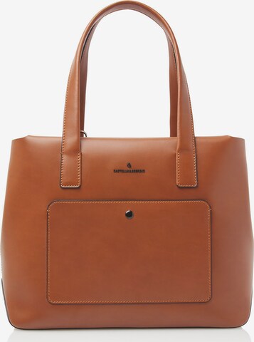 Castelijn & Beerens Handbag 'Dama Emma' in Brown: front