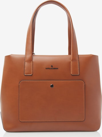 Castelijn & Beerens Handbag 'Dama Emma' in Brown: front