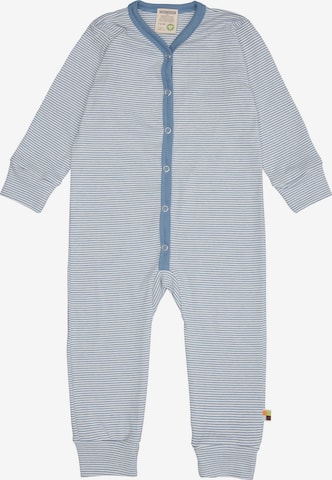 loud + proud Schlafanzug in Blau: Vorderseite