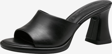 TAMARIS Mules in Black: front