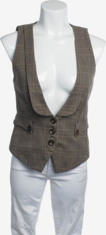 DRYKORN Vest in M in Brown: front