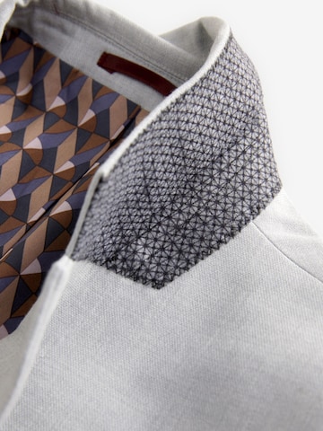 Coupe regular Veste de costume Next en gris