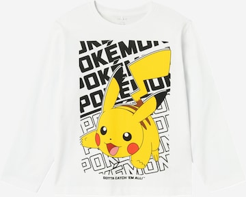 NAME IT Shirt in Wit: voorkant
