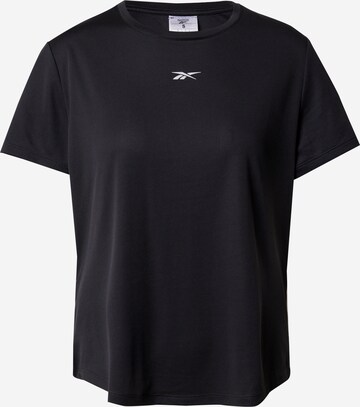 Reebok Functioneel shirt in Zwart: voorkant