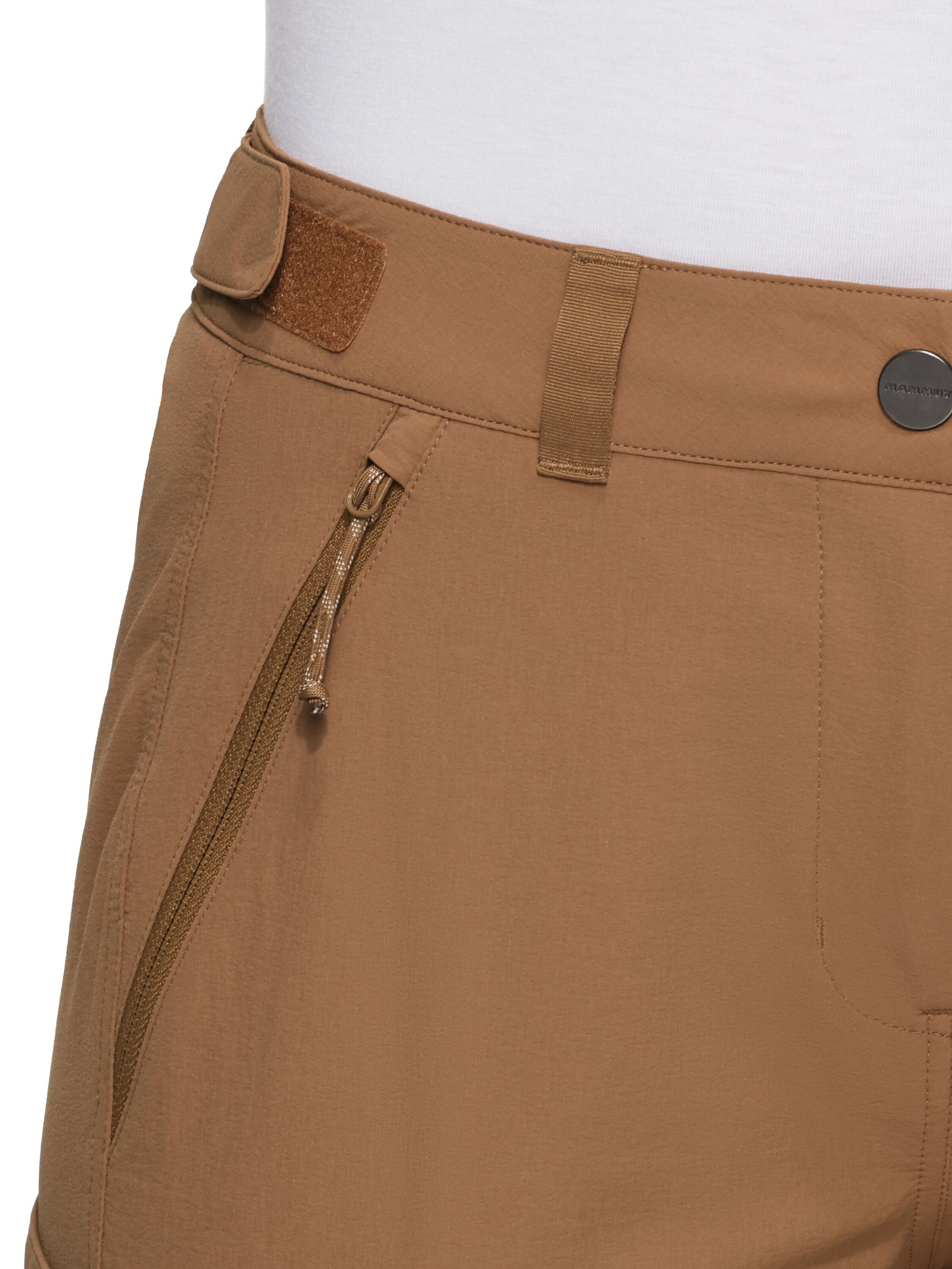 MAMMUT Slim fit Workout Pants in Beige