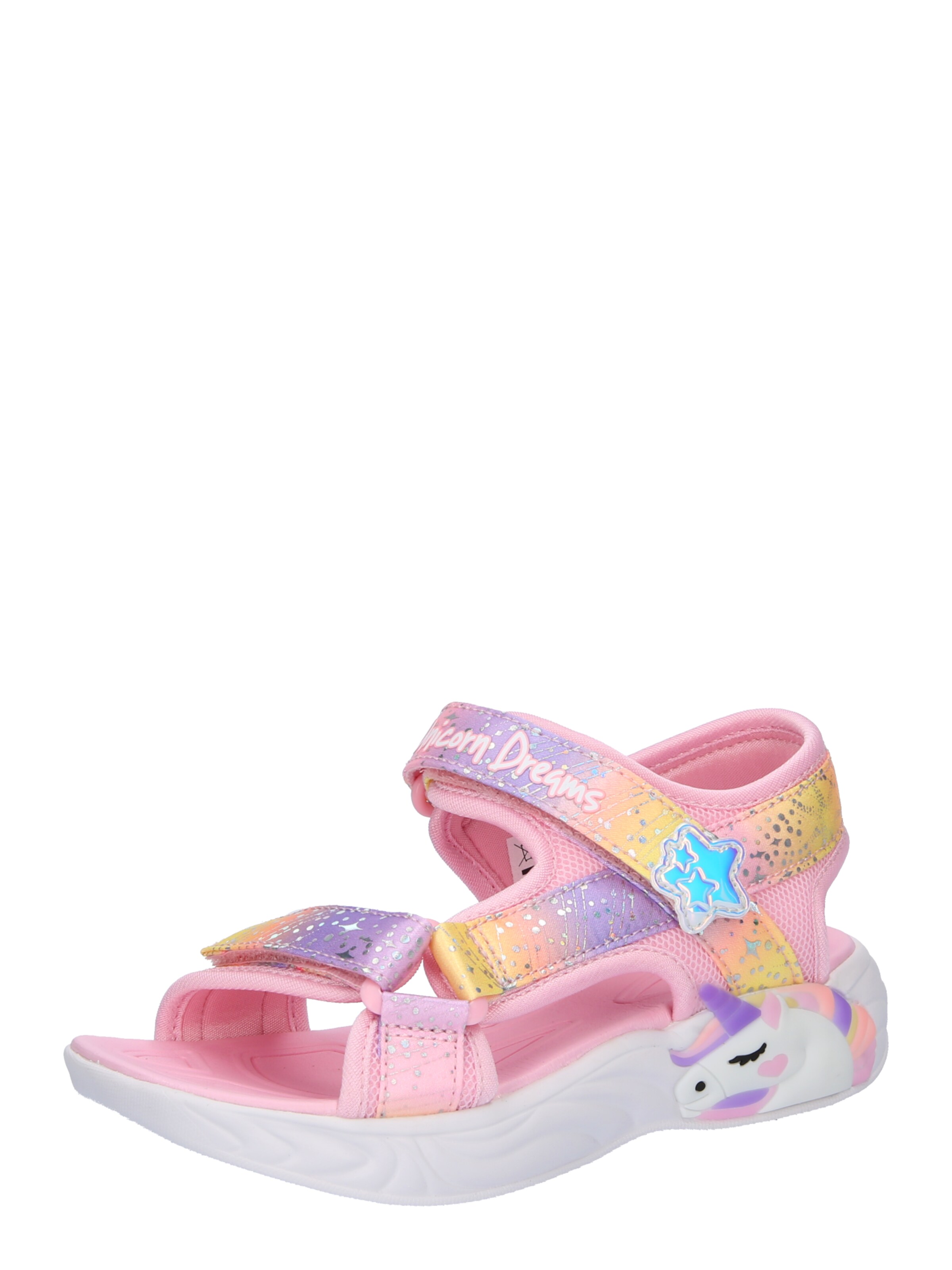 Skechers Kids Sandale 'Unicorn Dreams' in Pink: Vorderseite