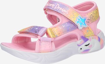 Skechers Kids Sandals 'UNICORN DREAMS' in Pink: front