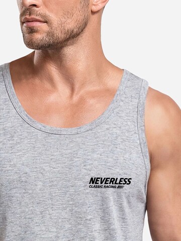 Neverless Shirt 'Tokyo Drifting' in Grey