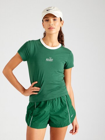 Nike Sportswear Μπλουζάκι σε πράσινο: μπροστά