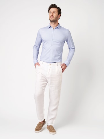 Coupe slim Chemise DESOTO en bleu