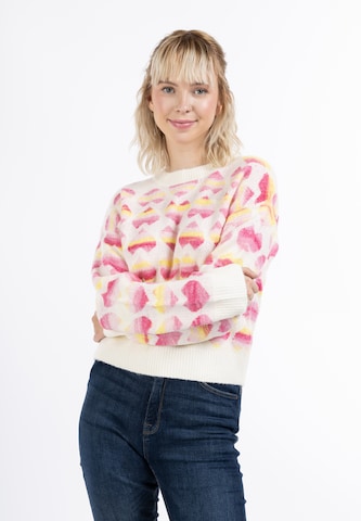 MYMO Sweater 'Blonda' in Beige: front