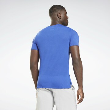 Reebok Regular fit Functioneel shirt in Blauw