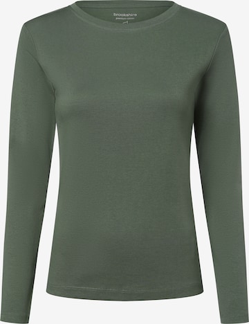 Brookshire Langarmshirt ' ' in Grün: Vorderseite