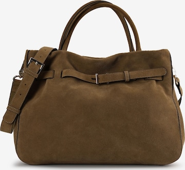 ABRO Schultertasche 'Jill' in Braun: Vorderseite