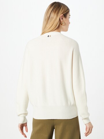 BOSS Orange Knit Cardigan 'Faduana' in White