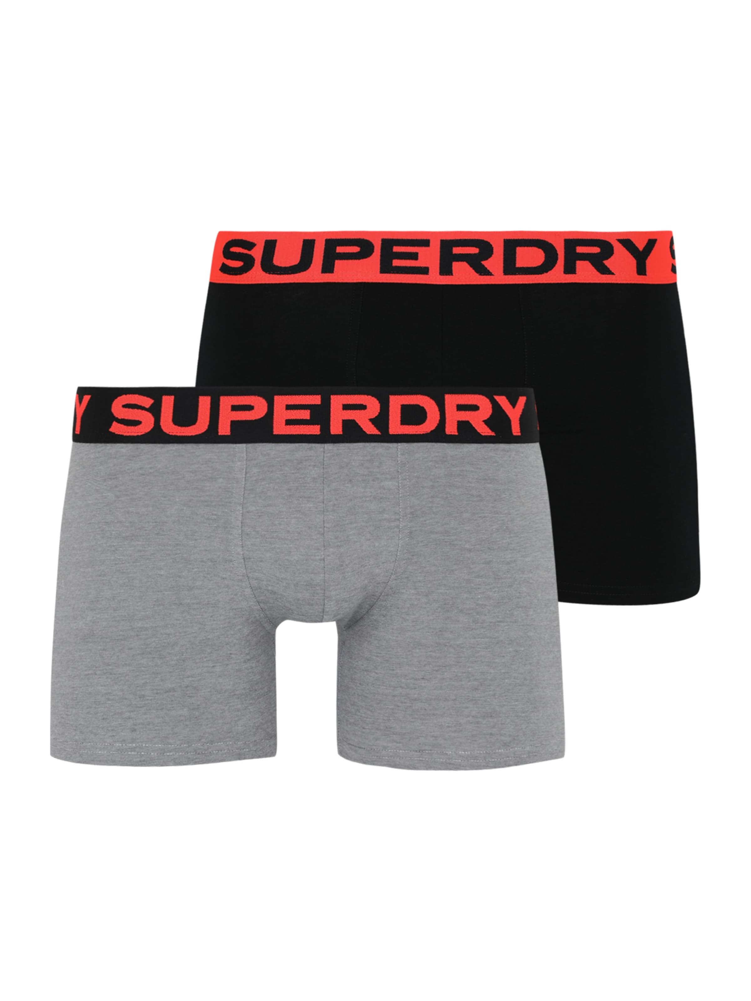 Superdry - Boxers em preto: frente