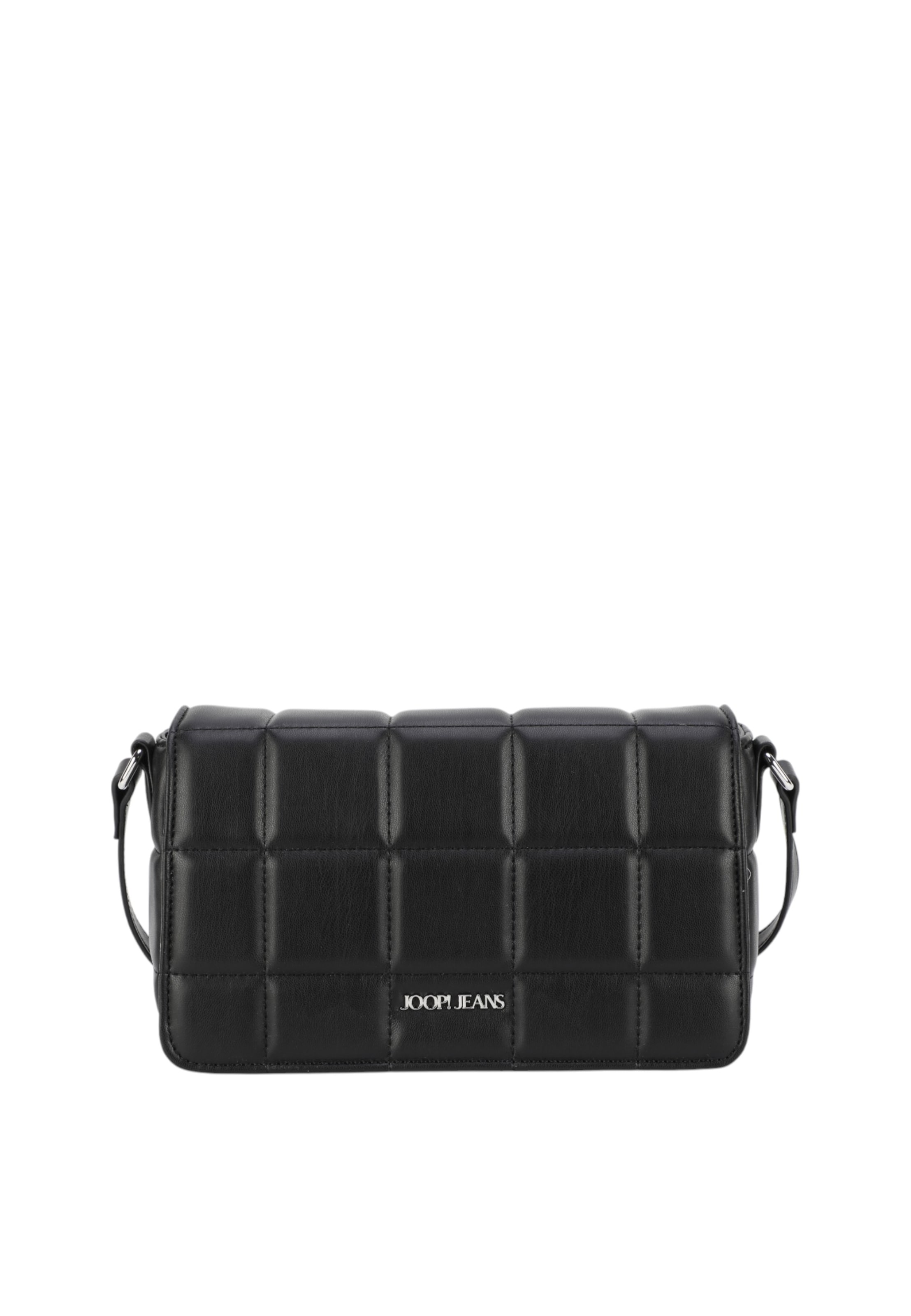 JOOP! Jeans Schultertasche 'Flora Diva Luzi' in Schwarz: Vorderseite