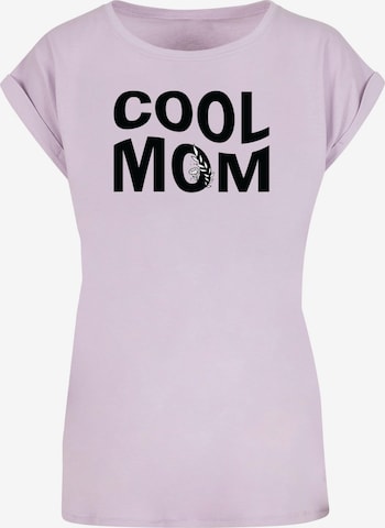 Merchcode Shirt 'Mothers Day - Cool Mom' in Purple: front