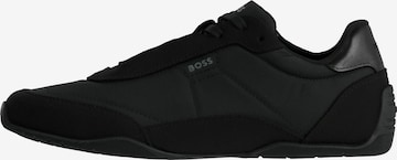 Baskets basses 'Jaylen' BOSS en noir : devant