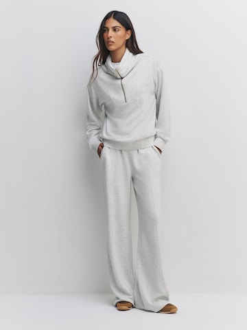 Next Wide Leg Bukser 'Premium' i grå