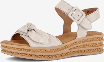 GABOR Sandals in Beige: front