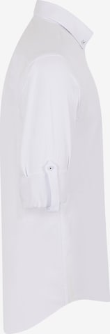 DENIM CULTURE Regular fit Button Up Shirt 'HUGO' in White