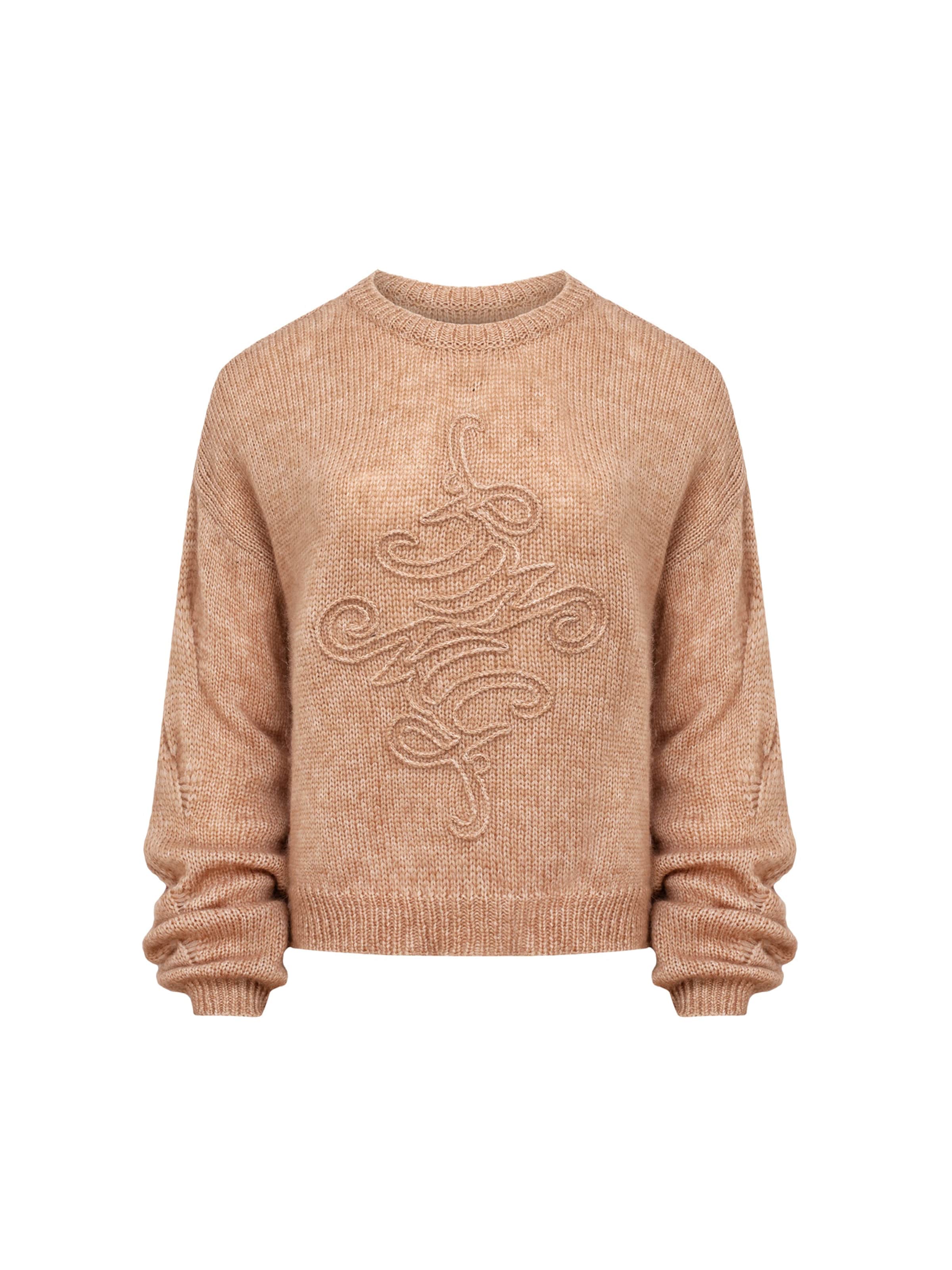 mandragora Sweater 'Vero' in Brown: front