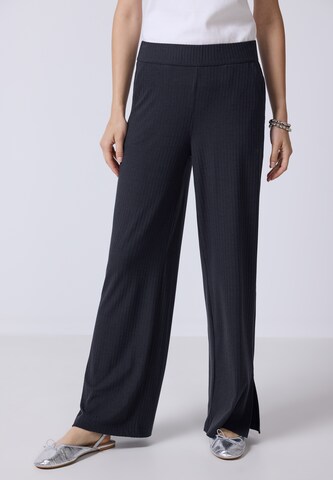 Street One Studio Loosefit Hose in Blau: Vorderseite