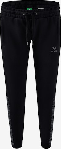 ERIMA Workout Pants in Black: front