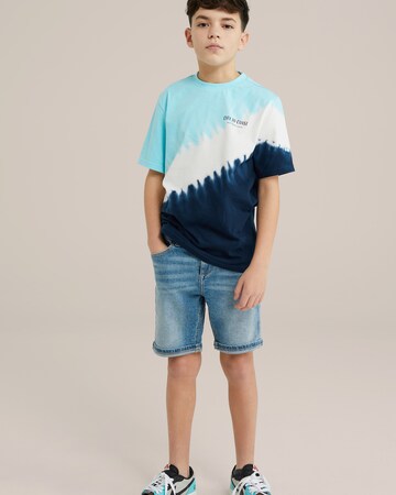 WE Fashion - regular Vaquero en azul