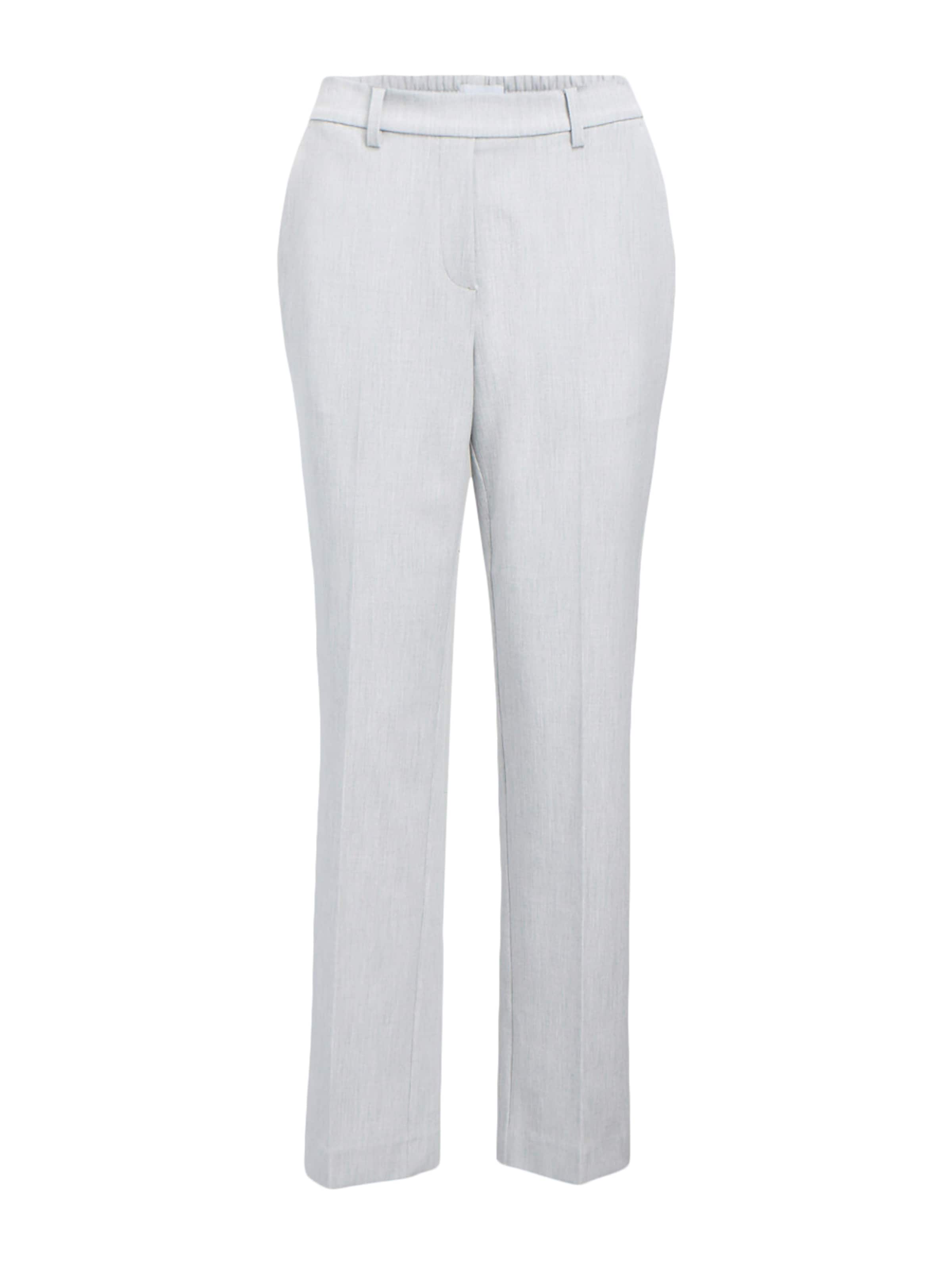 Pantaloni con piega frontale 'OBJLisa' di OBJECT in grigio: frontale