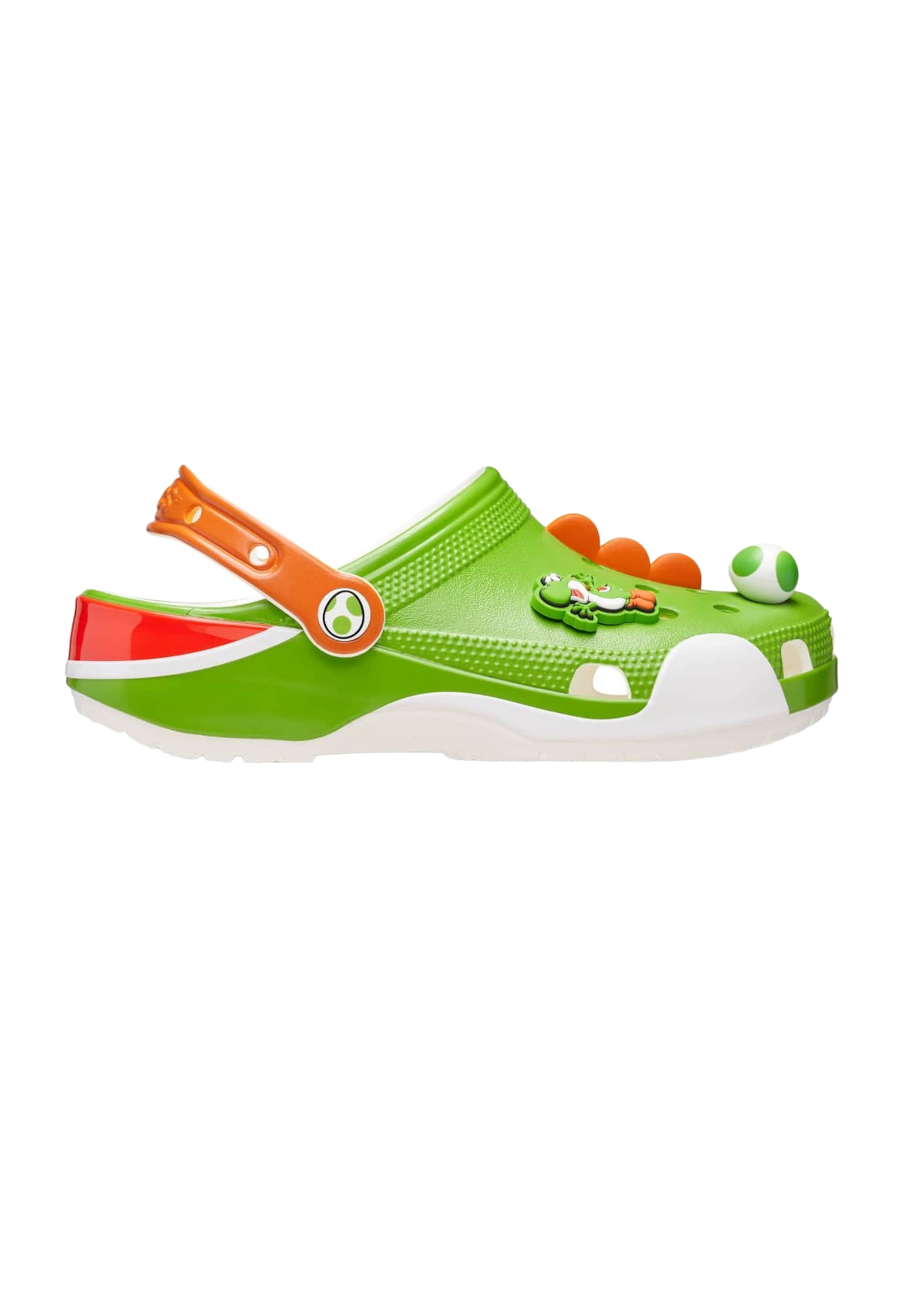 zaļš Crocs Gumijas čības 'Yoshi Classic'