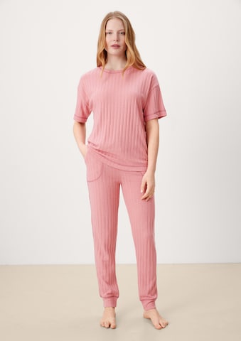 s.Oliver - Camisa de pijama em rosa
