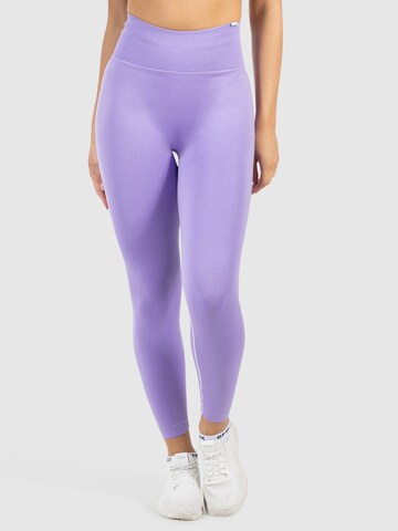 Smilodox Skinny Leggings 'Elin' in Purple: front